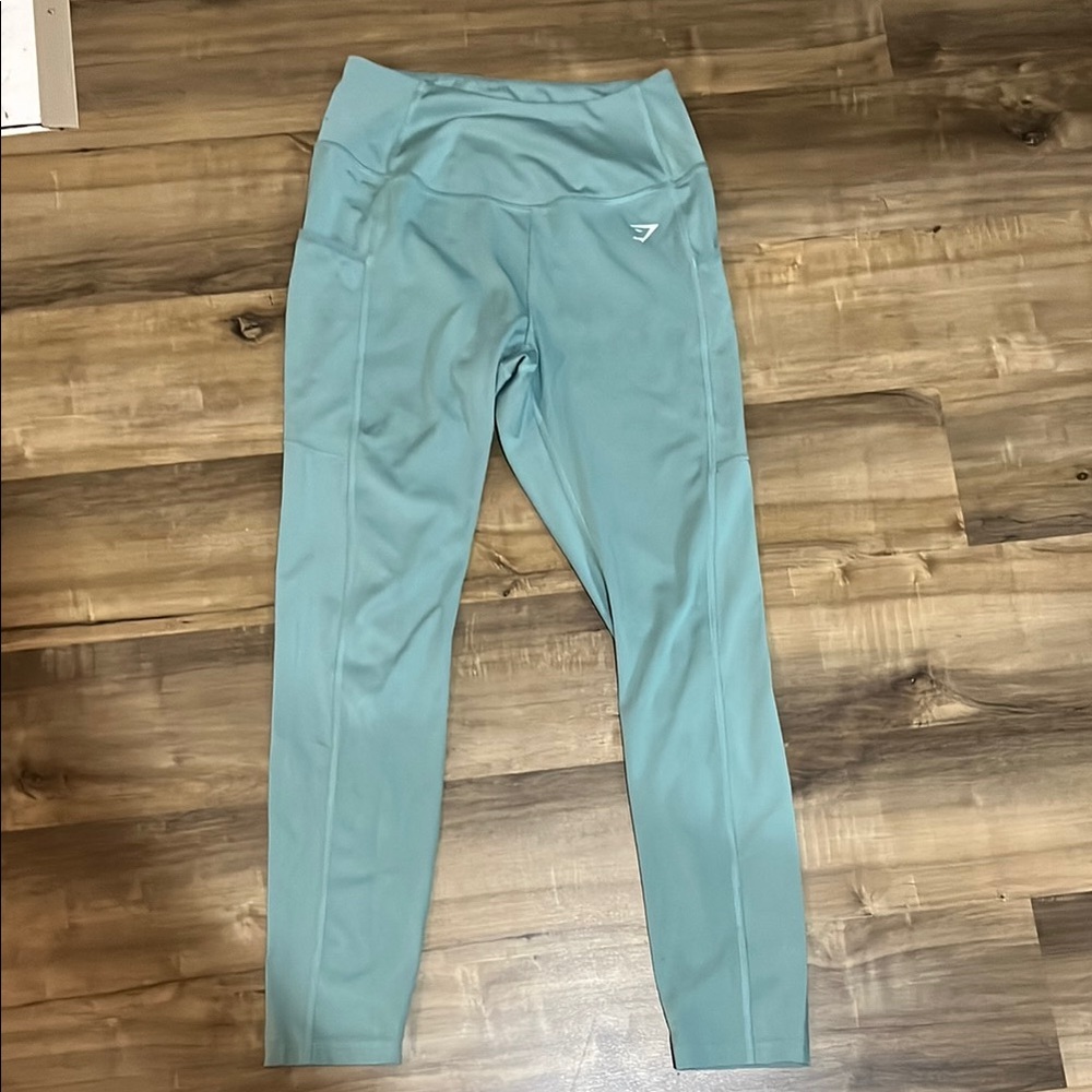 Gymshark Teal Pocket Leggings